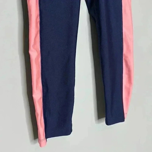 Under Armour Women's Fitted Crop Leggings Blue Pink Size small - Picture 6 of 12